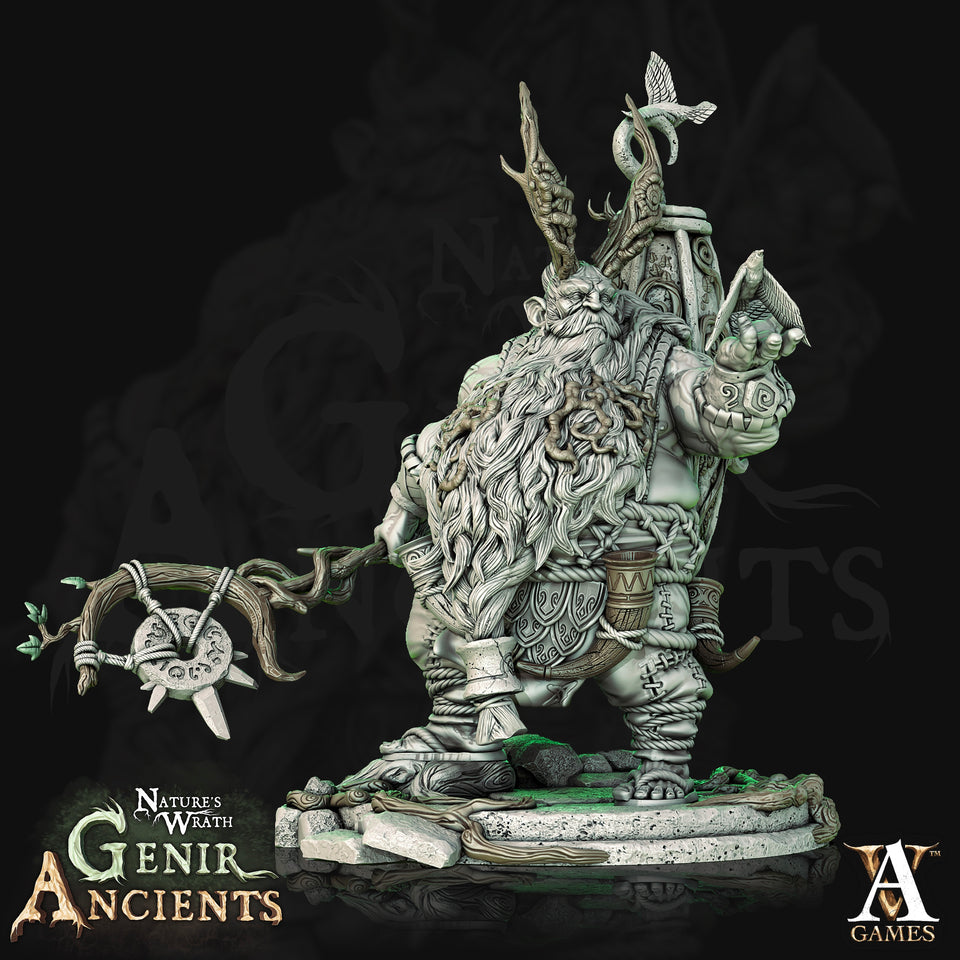 3D Printed Archvillain Games Nature's Wrath Genir Ancients - Rootals 28mm 32mm D&D
