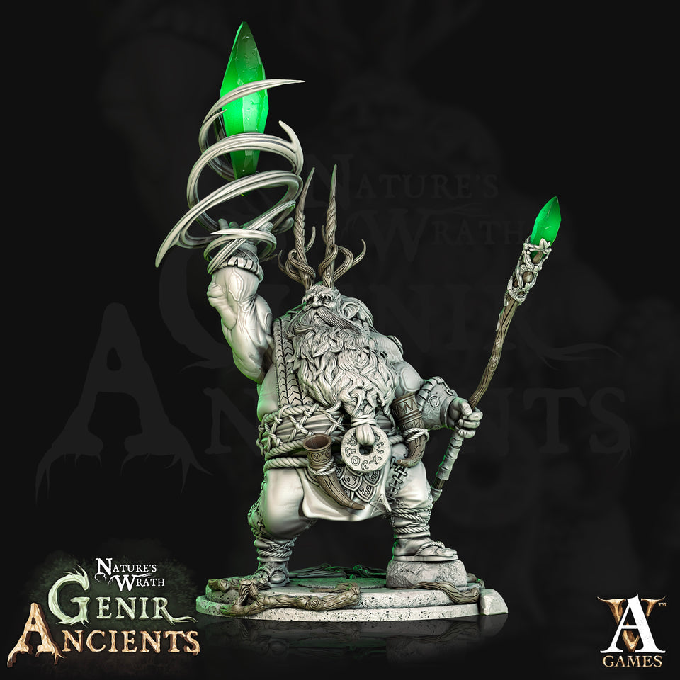 3D Printed Archvillain Games Nature's Wrath Genir Ancients - Rootals 28mm 32mm D&D