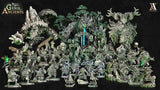 3D Printed Archvillain Games Nature's Wrath Genir Ancients - Rootals 28mm 32mm D&D