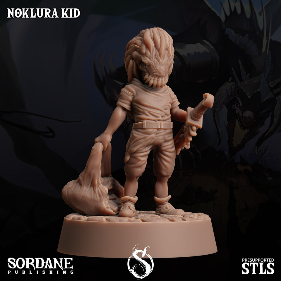 3D Printed Sordane Publishing Halloween Kids 28 32mm D&D