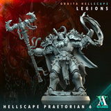 3D Printed Archvillain Games Hellscape Praetorian Orbita Hellscape - Legions 28 32mm D&D