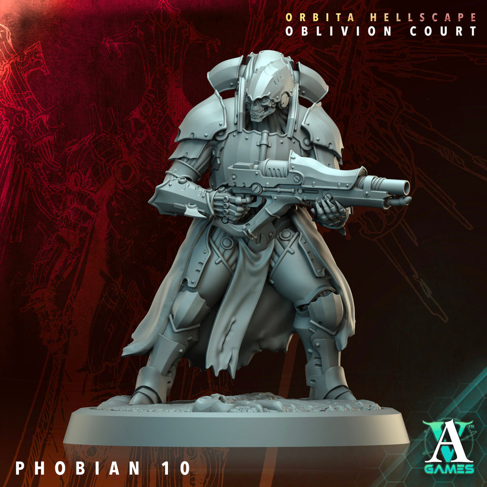 3D Printed Archvillain Games Phobian Orbita Hellscape Oblivion Court 28 32mm D&D