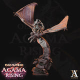 3D Printed Archvillain Games Old World Agama Rising - Quetzal Riders 28mm 32mm D&D