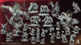 3D Printed Archvillain Games Kor’garal Bodoluk Orc Legacy Wrath of the Grimskorn 28 32mm D&D