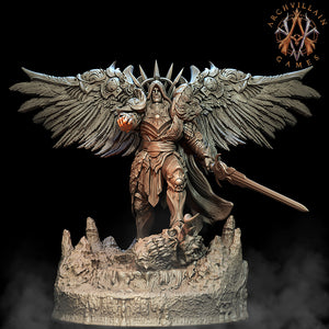3D Printed Archvillain Games The Astral Court - Omniel the Righteous 28mm 32mm D&D
