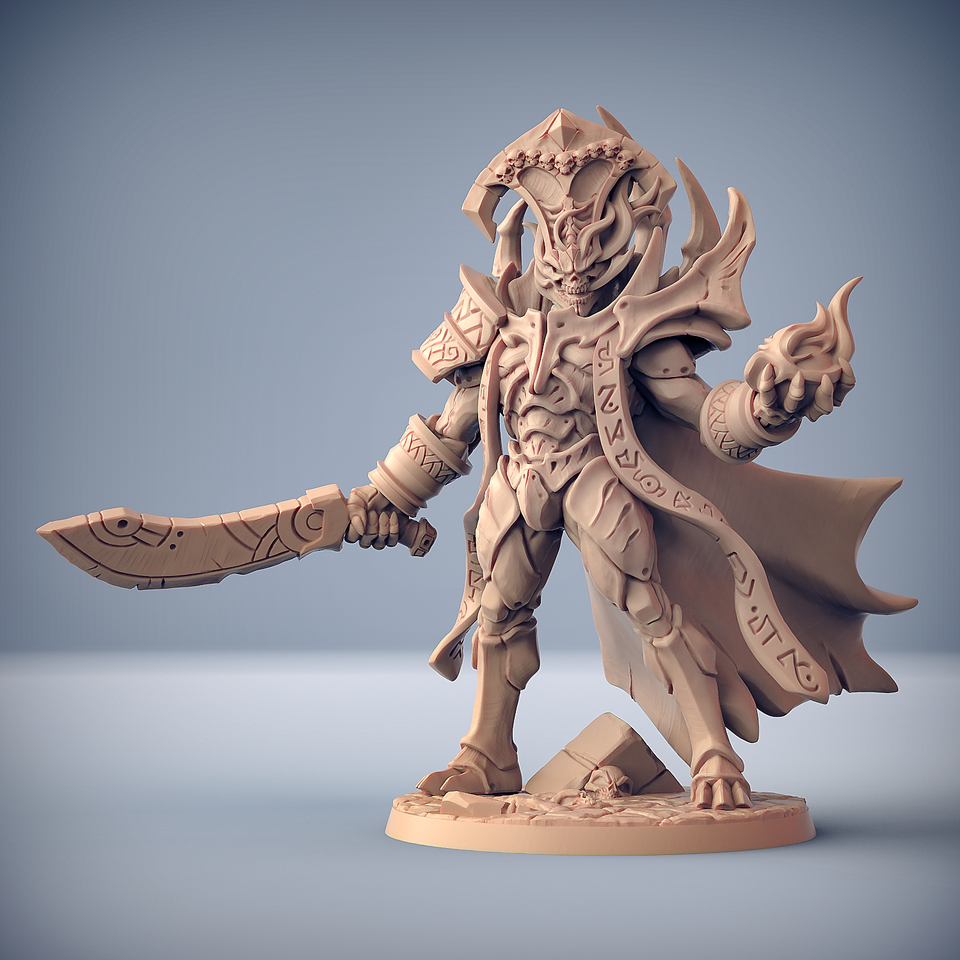 3D Printed Artisan Guild Ossarnus the Sacrophagus Guardian Epic Bosses 28mm 32mm