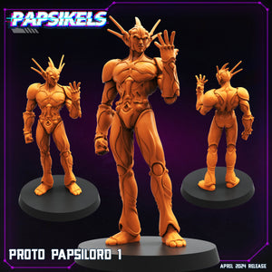 3D Printed Papsikels Proto Papsilord Set 28mm 32mm