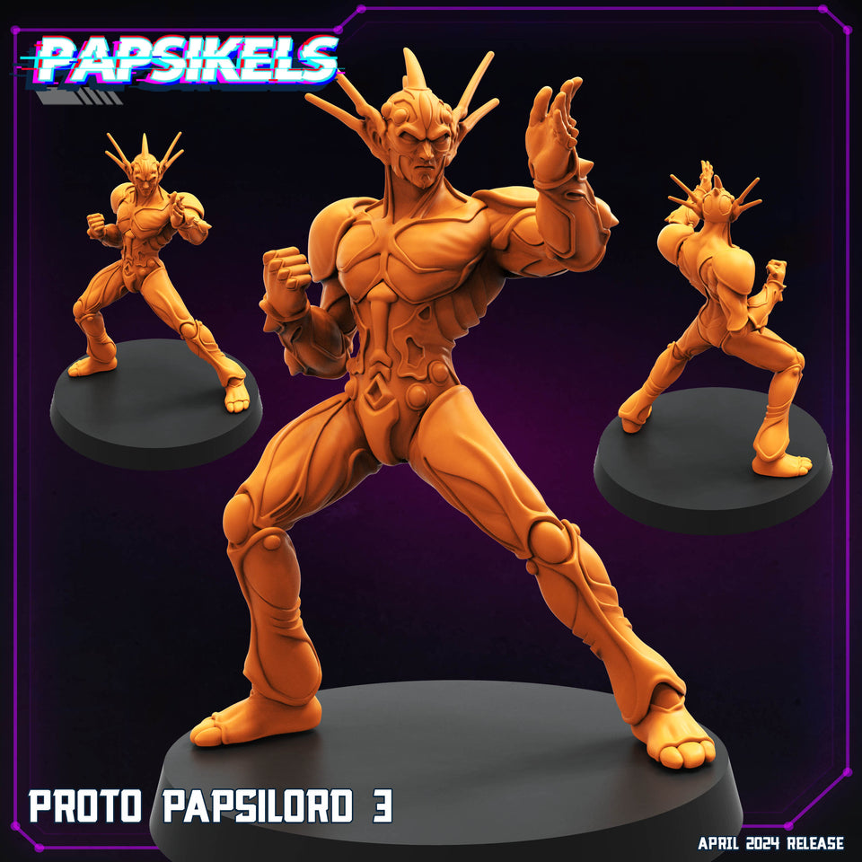 3D Printed Papsikels Proto Papsilord Set 28mm 32mm