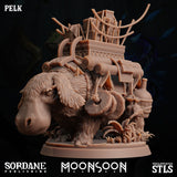 3D Printed Sordane Publishing Pelk Moonsoon 28 32mm D&D