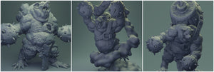 3D Printed Nafarrate Rats Army Rat Bomb Set 28mm 32mm D&D