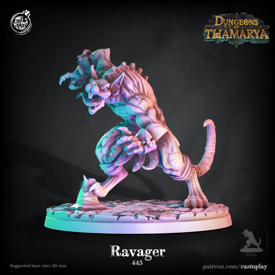 3D Printed Cast n Play Ravager Dungeons of Thamarya Set 28mm 32mm D&D