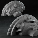 3D Printed Nafarrate Regenerator Space Orcs 28 32 mm D&D