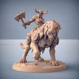 3D Printed Artisan Guild Smilodon Riders Dragonpeak Barbarians 28mm 32mm