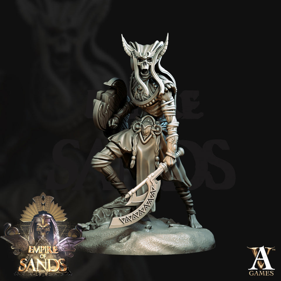 3D Printed Archvillain Games Royal Guards The Empire of Sands 28 32mm D&D