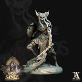 3D Printed Archvillain Games Royal Guards The Empire of Sands 28 32mm D&D