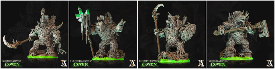 3D Printed Archvillain Games Griefharvest Coven - Rukabak 28mm 32mm D&D