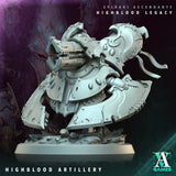 3D Printed Archvillain Games Highblood Artillery Sylvari Ascendants Highblood Legacy Archvillain Society Vol XXXV 28 32mm D&D