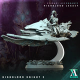 3D Printed Archvillain Games Highblood Knight Sylvari Ascendants Highblood Legacy Archvillain Society Vol XXXV 28 32mm D&D
