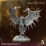 3D Printed Archvillain Games Solarwing Phoenix Solstice Ray of Sol Myr 28 32mm D&D