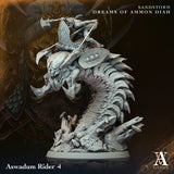 3D Printed Archvillain Games Aswadum Riders Sandstorm Dreams of Ammon Diah 28 32mm D&D