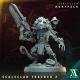 3D Printed Archvillain Games Scaleclad Tracker Scaleclad Huntpack 28 32mm D&D