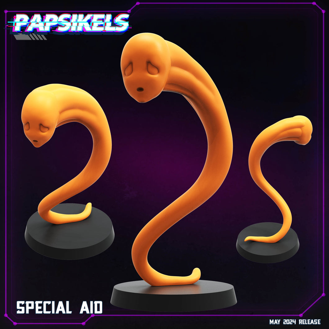 3D Printed Papsikels Special Aid May 2024 Cyberpunk 28mm 32mm