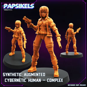 3D Printed Papsikels Synthetic Augmented Cybernetic Human Nov 2024 Cyberpunk 28mm 32mm