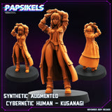 3D Printed Papsikels Synthetic Augmented Cybernetic Human Nov 2024 Cyberpunk 28mm 32mm