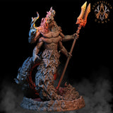 3D Printed Archvillain Games Magma Lords - Salamander Lords 28mm 32mm D&D