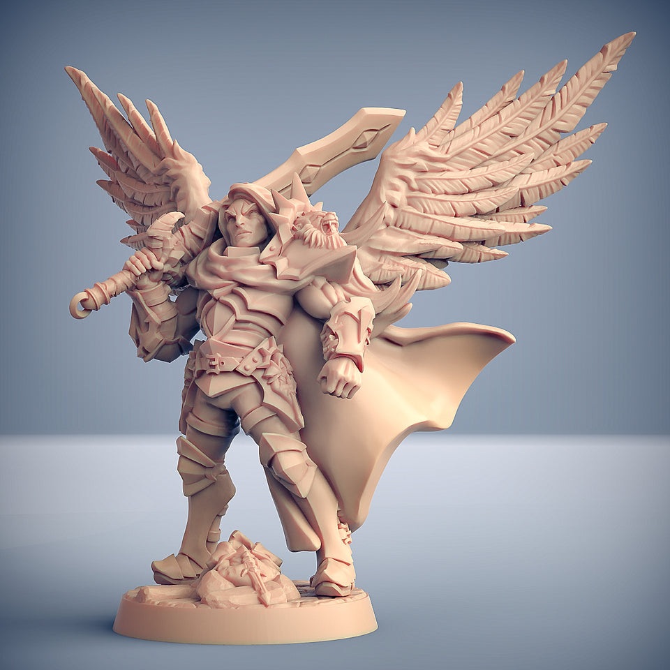 3D Printed Artisan Guild Sigfrido Dragonbane Fighters Guild Set 28mm 32mm
