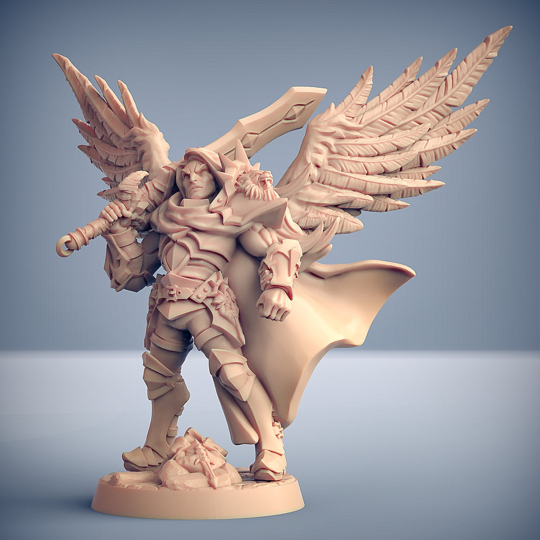 3D Printed Artisan Guild Sigfrido Dragonbane Fighters Guild Set 28mm 32mm