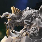 3D Printed Nafarrate Skeletons Army Skeletal Triceratops Set 28mm 32mm D&D