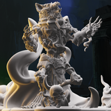 3D Printed Nafarrate Skeletons Army Skeletal Werewolf Set 28mm 32mm D&D