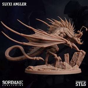 3D Printed Sordane Publishing Slyxi Angler 28 32mm D&D