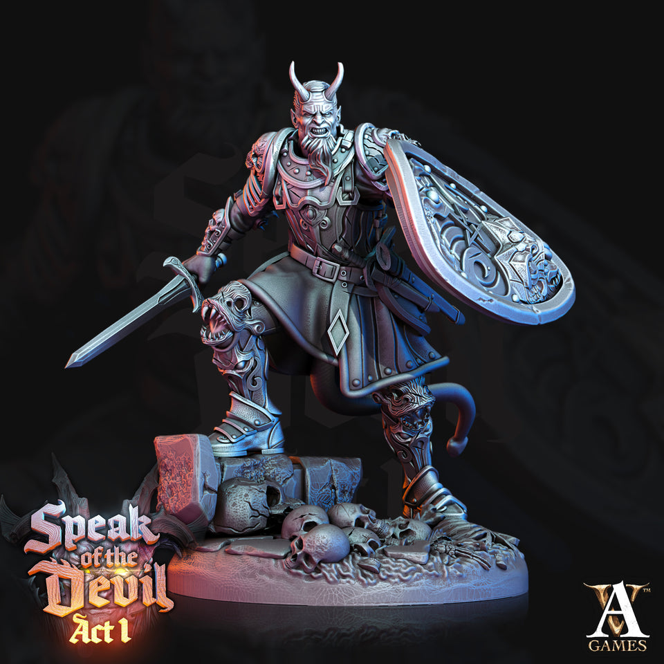 3D Printed Archvillain Games Hellfire Inquisitor Speak of the Devil Act I 28 32mm D&D