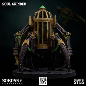 3D Printed Sordane Publishing Soul Grinder 28 32mm D&D