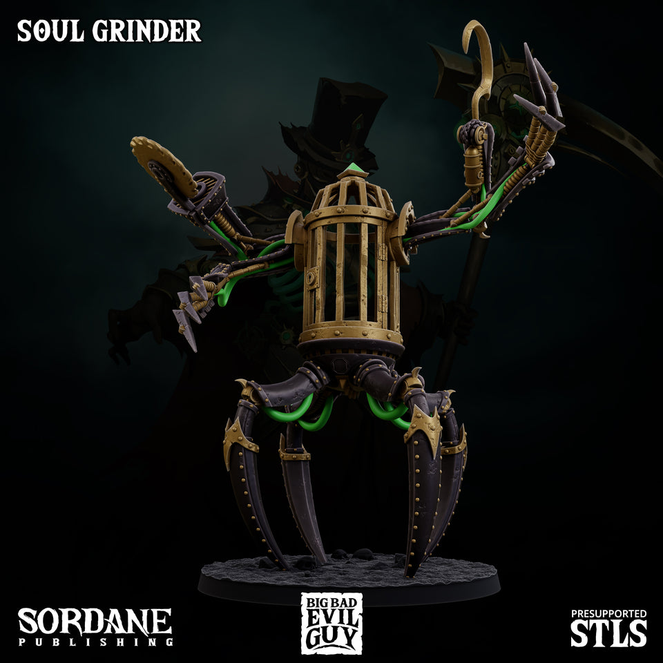 3D Printed Sordane Publishing Soul Grinder 28 32mm D&D