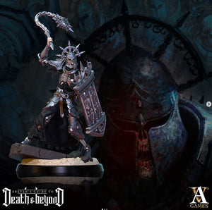 3D Printed Archvillain Games Soulbound Skeleton Death and Beyond 28 32mm D&D