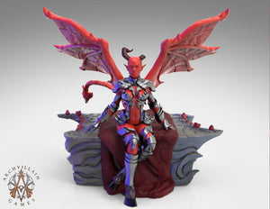 3D Printed Archvillain Games Succubus - Succubi Mistresses of Despair 28mm 32mm D&D