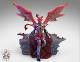 3D Printed Archvillain Games Succubus - Succubi Mistresses of Despair 28mm 32mm D&D