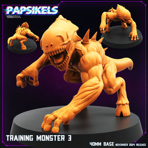 3D Printed Papsikels Training Monster Nov 2024 Cyberpunk 28mm 32mm