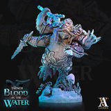 3D Printed Archvillain Games Shakarkha Juggernauts The Trench Blood In the Water 28 32mm D&D