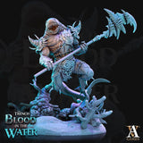 3D Printed Archvillain Games Karkhari The Trench Blood In the Water 28 32mm D&D