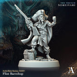 3D Printed Archvillain Games Flint Barreltop Archvillain Society Vol XXXV 28 32mm D&D