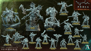 3D Printed Archvillain Games Rotting Conscript The Transcended Resurgence 28 32mm D&D