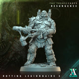 3D Printed Archvillain Games Rotting Legionnaire The Transcended Resurgence 28 32mm D&D