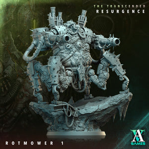 3D Printed Archvillain Games Rotmower The Transcended Resurgence 28 32mm D&D