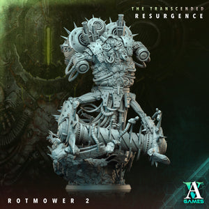 3D Printed Archvillain Games Rotmower The Transcended Resurgence 28 32mm D&D