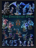 3D Printed Archvillain Games Erevos the Death Dragon The Deathknight Order 28 32mm D&D