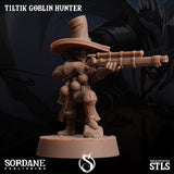 3D Printed Sordane Publishing Tiltik Goblin Hunter 28 32mm D&D